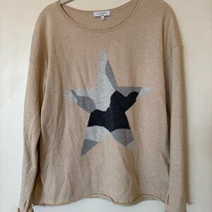 J Society Womens M Star Sweater